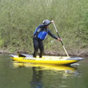 Paddle kayak en el Rio Ebro